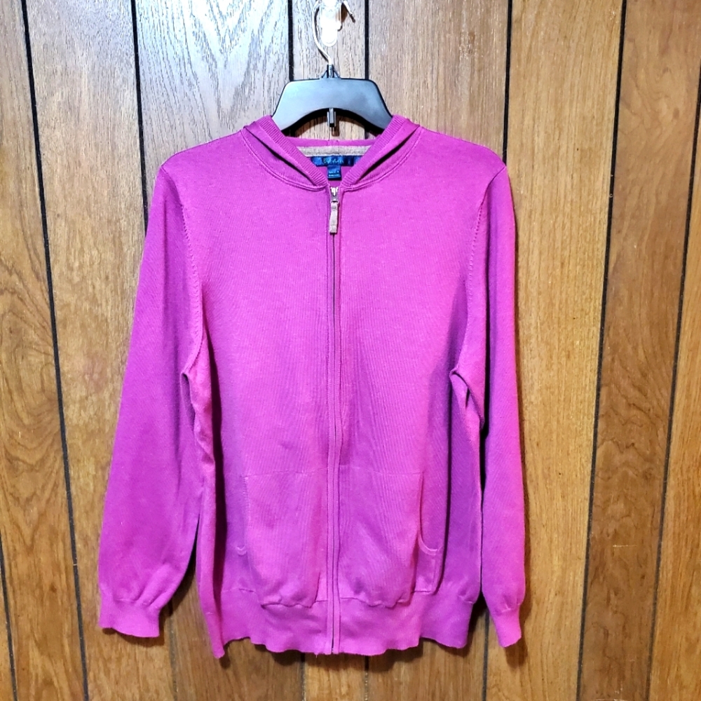 Boden Women's Pink Cardigan Sweater hoodie